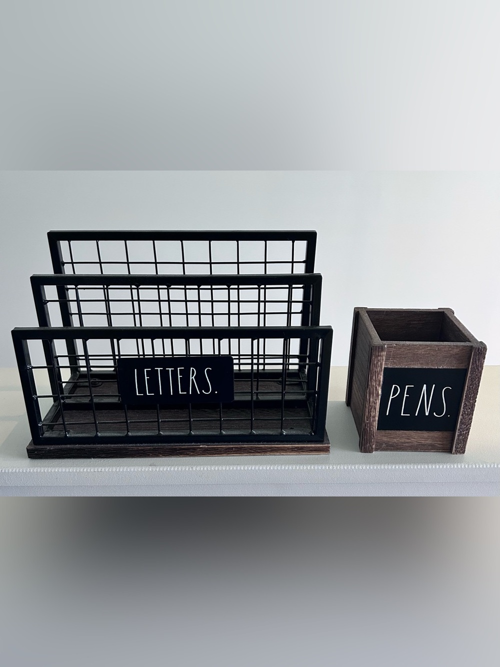 Rae Dunn Two Piece Office Set